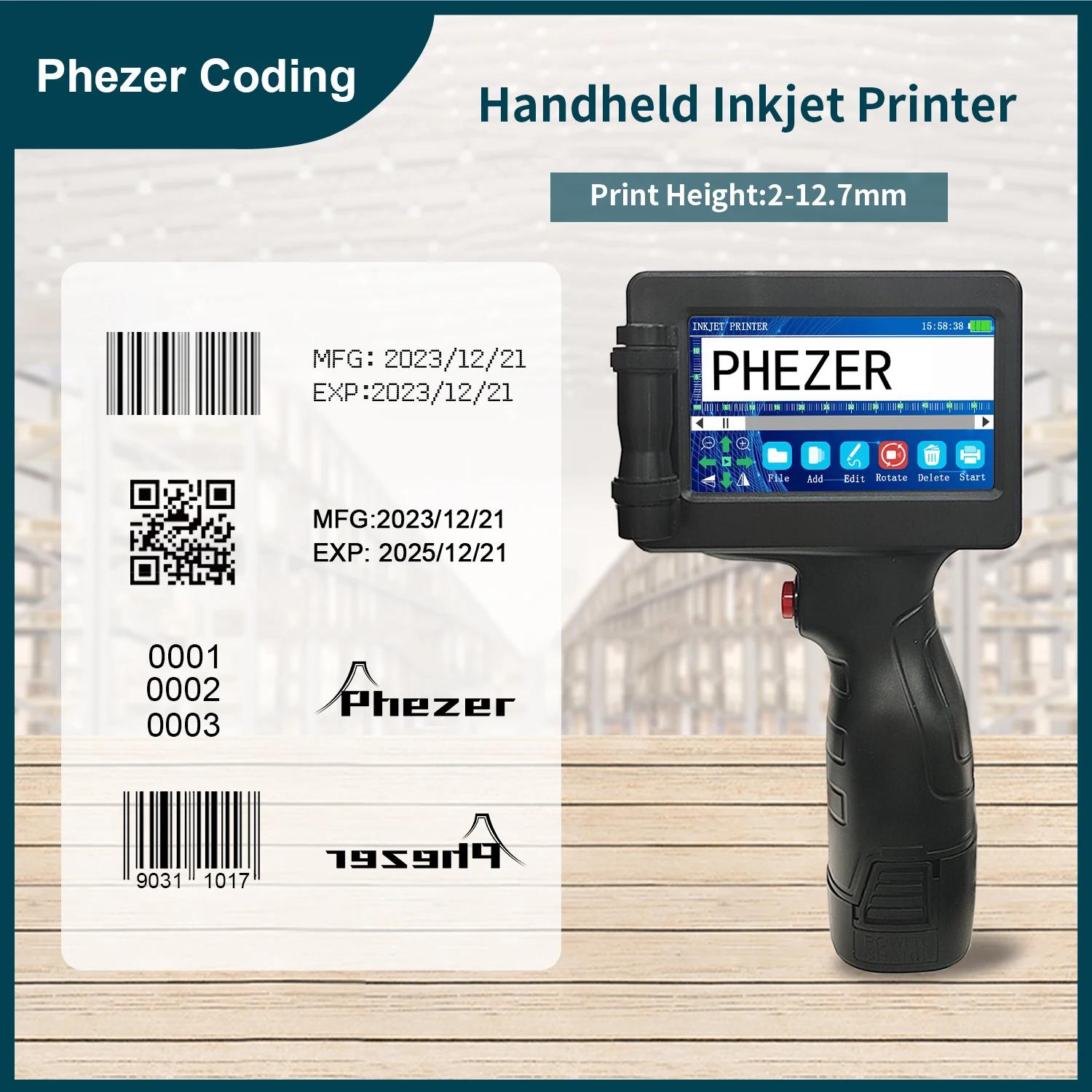 Phezer P17 ޴ ũ  ¥ ȣ  ¥ ΰ QR  ġ ڵ  ¥ 12.7mm   28 